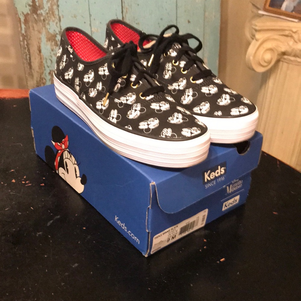 Adorable Keds Minnie Mouse Sneakers 9M